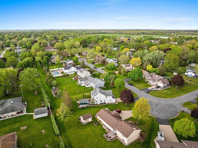 1346 Partridge Ct, Oshkosh, WI 54904 - aerial perspective of suburban area