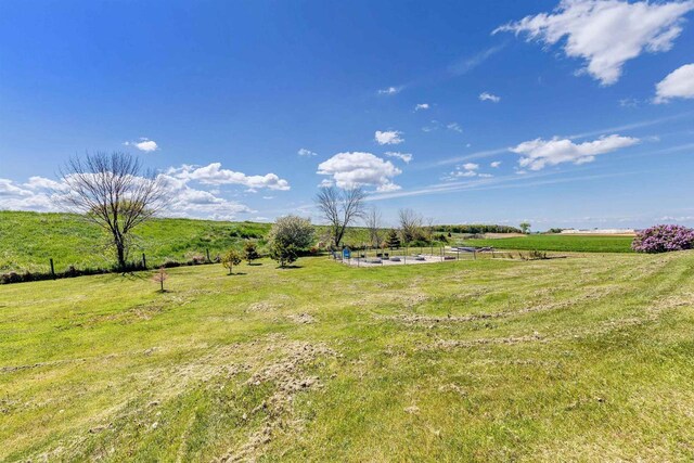 4600 Kamper Ln, Denmark, WI 54208 - view of grassy yard with a view of countryside