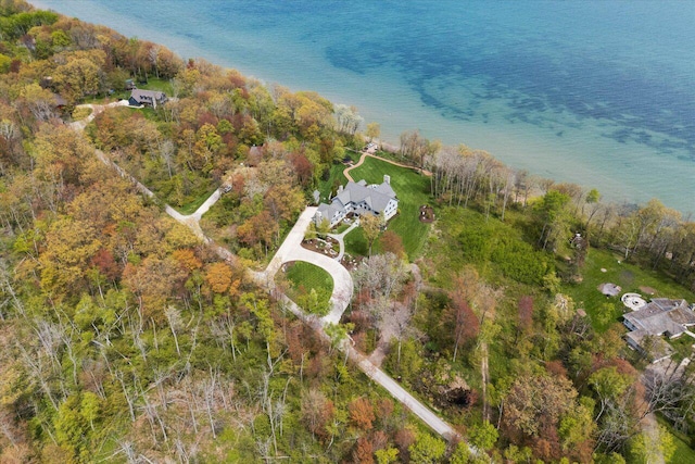 4320 High, Point Beach Lane, Port Washington, WI 53074 - aerial view of property's location featuring a nearby body of water