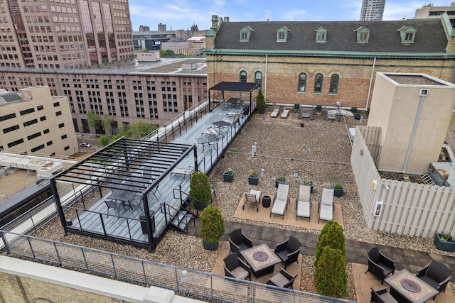 270 E Highland Ave Unit 1031, Milwaukee, WI 53202 - bird's eye view