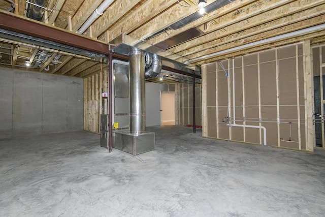 20840 Gray St, Lannon, WI 53046 - view of unfinished basement