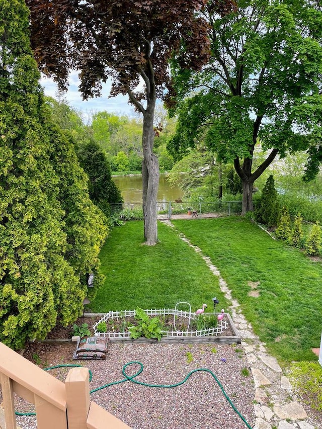 620 W Rock Pl, Glendale, WI 53209 - view of yard with a water view