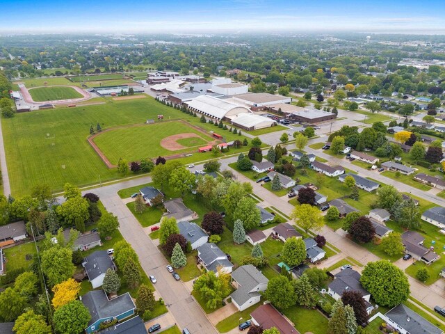1330 Pinehurst Ln, Neenah, WI 54956 - aerial view of property and surrounding area with nearby suburban area