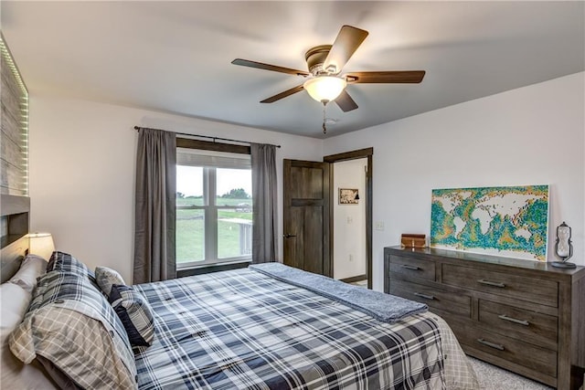 16437 56th Ave, Chippewa Falls, WI 54729 - bedroom featuring ceiling fan