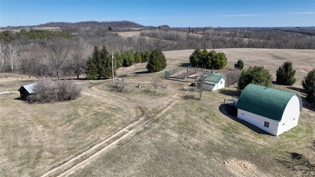 N30732 Square Bluff Rd, Blair, WI 54616 - overview of rural landscape