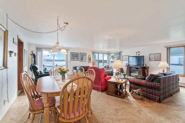 440 N Hudson Ave, Sturgeon Bay, WI 54235 - dining space with light carpet and plenty of natural light