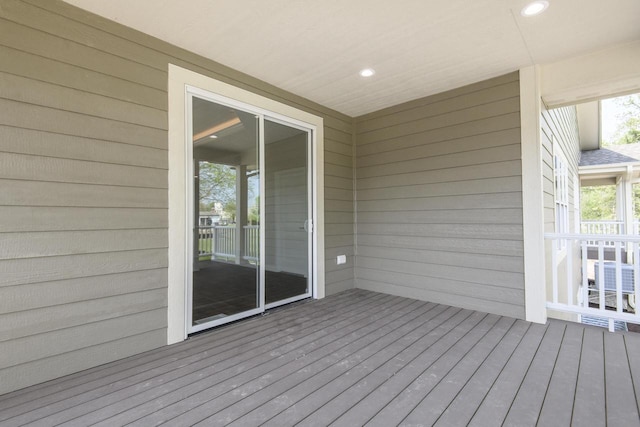20880 Gray St, Lannon, WI 53046 - view of deck