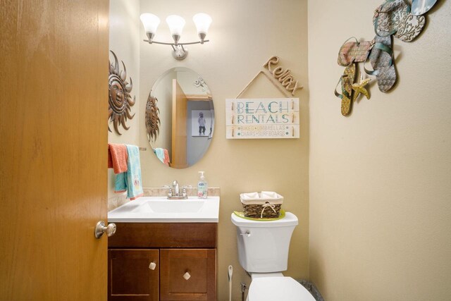 17120 W Fullerton Ave, New Berlin, WI 53151 - bathroom with vanity and toilet