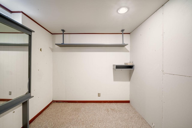 17120 W Fullerton Ave, New Berlin, WI 53151 - finished basement with carpet floors and baseboards