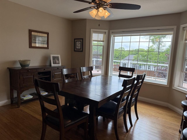 121 Doc Mac Dr, Boscobel, WI 53805 - dining room featuring plenty of natural light and baseboards