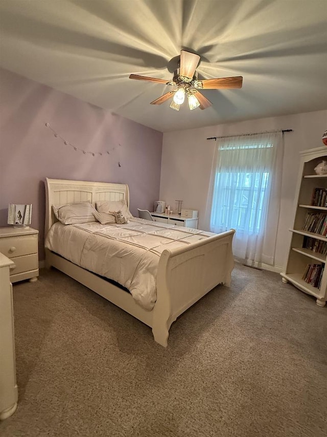 121 Doc Mac Dr, Boscobel, WI 53805 - carpeted bedroom with ceiling fan