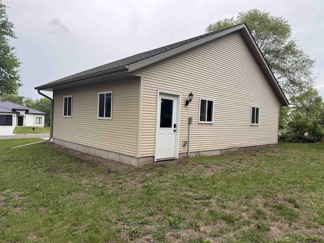 121 Doc Mac Dr, Boscobel, WI 53805 - back of property featuring a yard