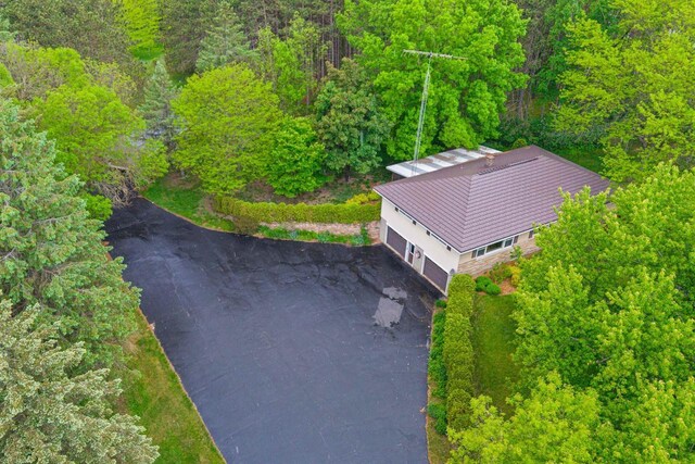 3594 Sunset Dr N, Stevens Point, WI 54482 - view of subject property featuring a forest
