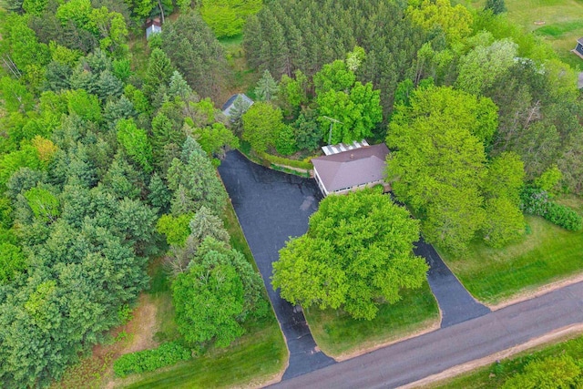 3594 Sunset Dr N, Stevens Point, WI 54482 - drone / aerial view of a forest