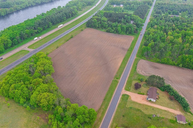 3594 Sunset Dr N, Stevens Point, WI 54482 - aerial view of property's location featuring a nearby body of water