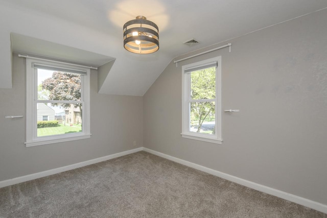 3552 S Pine Ave, Milwaukee, WI 53207 - bonus room featuring carpet flooring, baseboards, and vaulted ceiling