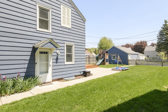 3552 S Pine Ave, Milwaukee, WI 53207 - view of yard featuring a playground
