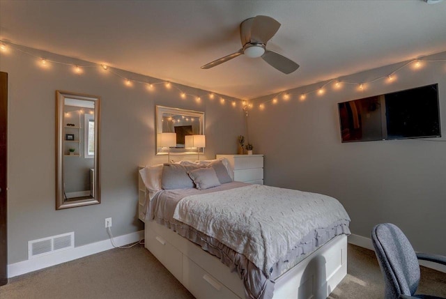 5508 Midmoor Rd, Monona, WI 53716 - bedroom with carpet, baseboards, and ceiling fan