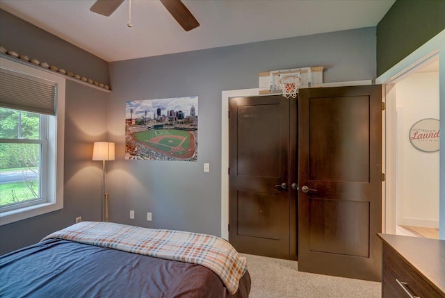 5508 Midmoor Rd, Monona, WI 53716 - bedroom featuring carpet floors and ceiling fan