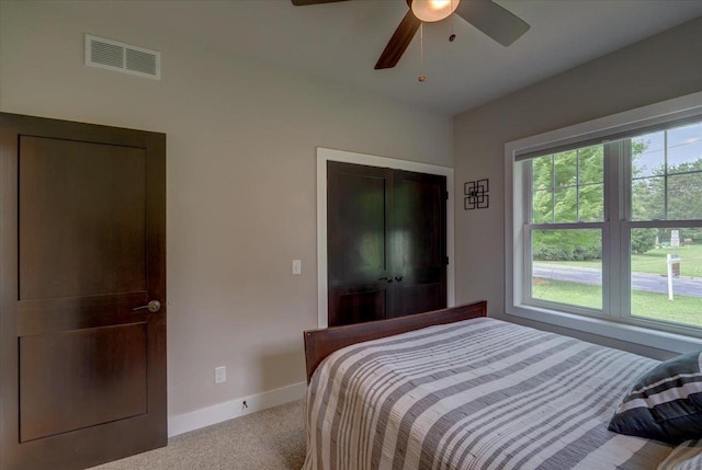 5508 Midmoor Rd, Monona, WI 53716 - bedroom featuring carpet, baseboards, and ceiling fan