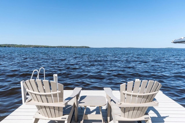 1834 Camelot Dr, Madison, WI 53705 - dock with a water view