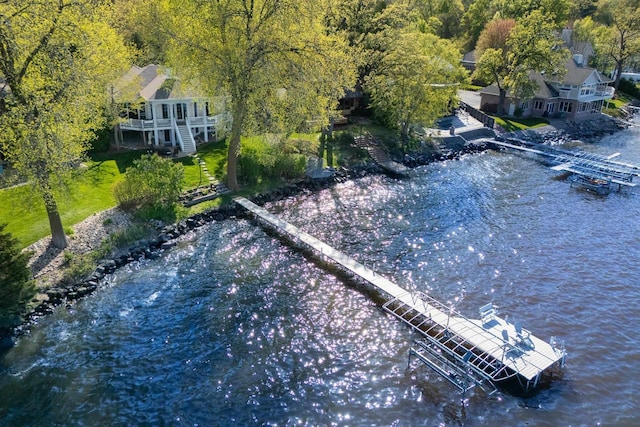 1834 Camelot Dr, Madison, WI 53705 - view of subject property featuring a large body of water and a heavily wooded area