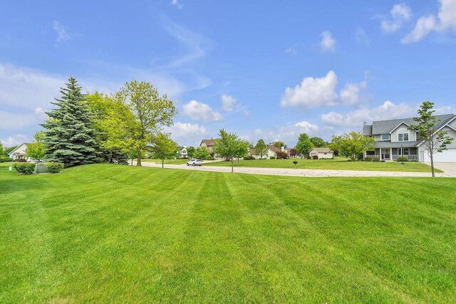 10245 66th Ave Unit 2Bb, Pleasant Prairie, WI 53158 - view of grassy yard featuring a residential view