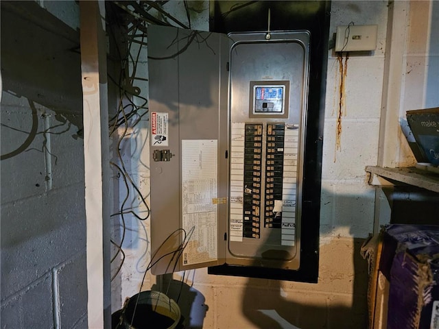 N10449 State Road 25, Wheeler, WI 54772 - utility room featuring electric panel
