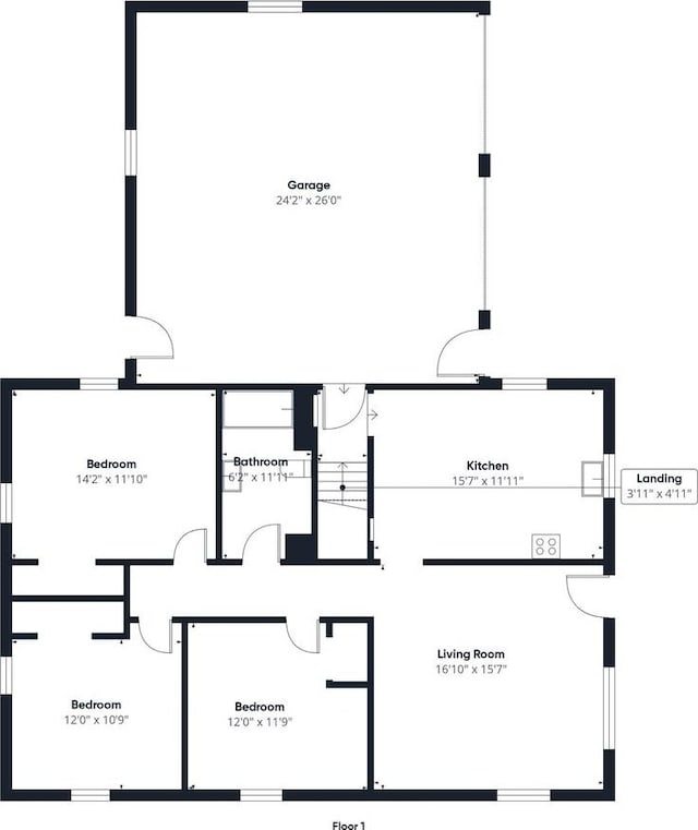 3531 N Richmond St, Appleton, WI 54911 - home floor plan