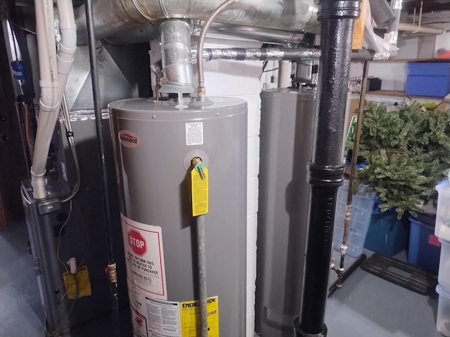 4507 S Griffin Ave, Milwaukee, WI 53207 - utilities with gas water heater and water heater