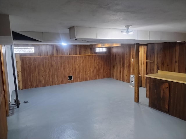 4507 S Griffin Ave, Milwaukee, WI 53207 - below grade area with wood walls