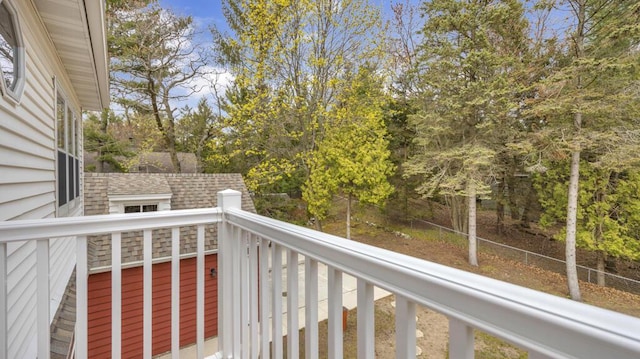 5515 Evergreen Dr, Sheboygan, WI 53081 - view of balcony