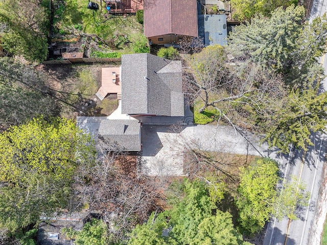 5515 Evergreen Dr, Sheboygan, WI 53081 - view from above of property