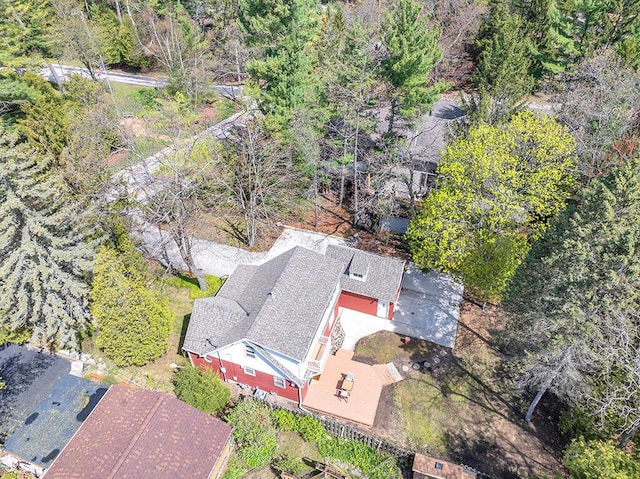 5515 Evergreen Dr, Sheboygan, WI 53081 - view from above of property
