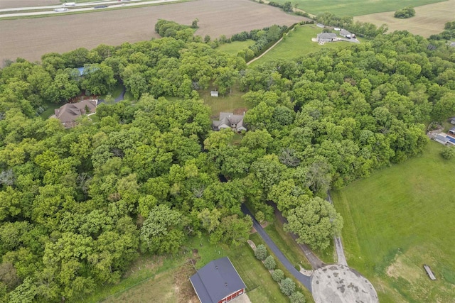 2150 E Carly Ct, Milton, WI 53563 - aerial view of property's location featuring rural landscape