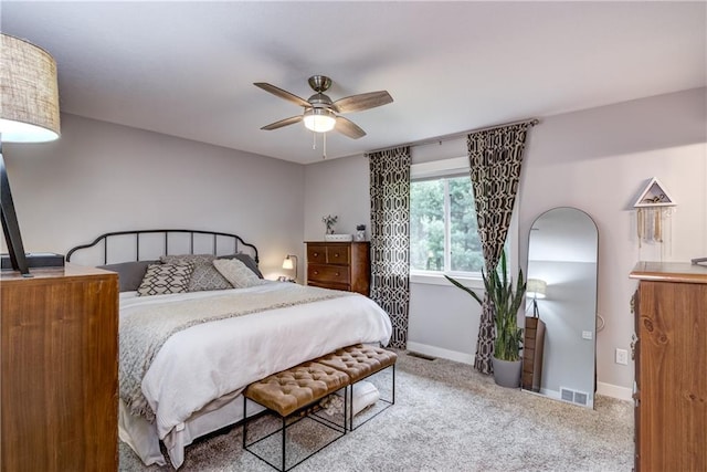 4567 Springfield Dr, Eau Claire, WI 54701 - bedroom featuring carpet flooring, baseboards, and ceiling fan
