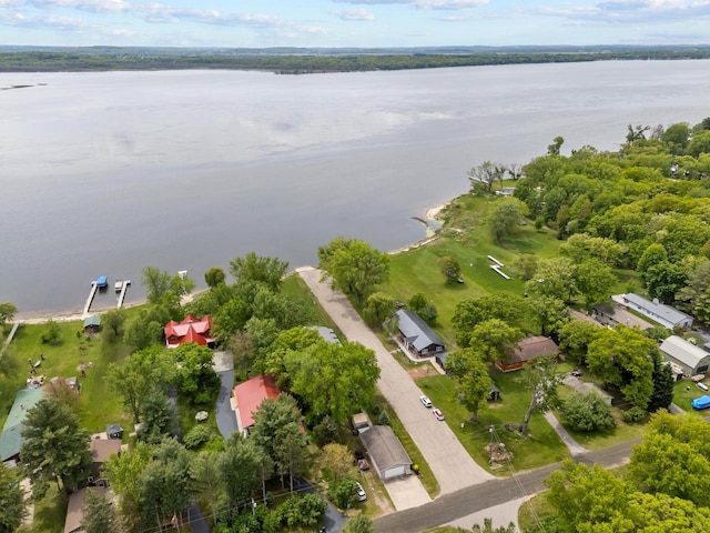 N3510 Lotus Dr, Montello, WI 53949 - drone / aerial view of a large body of water