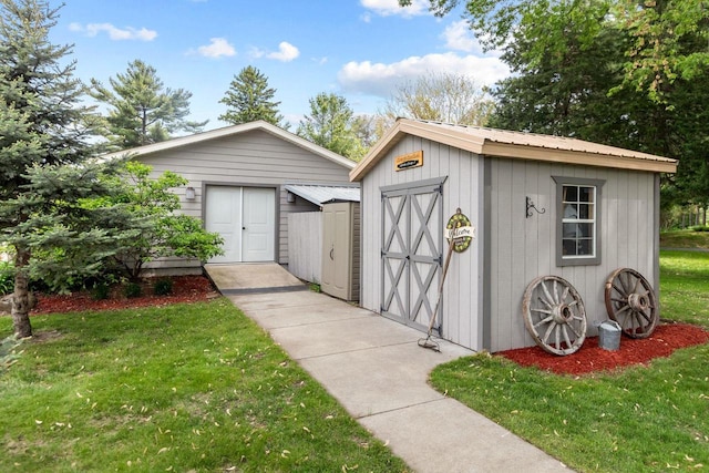 N3510 Lotus Dr, Montello, WI 53949 - view of shed