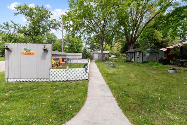 N3510 Lotus Dr, Montello, WI 53949 - view of yard