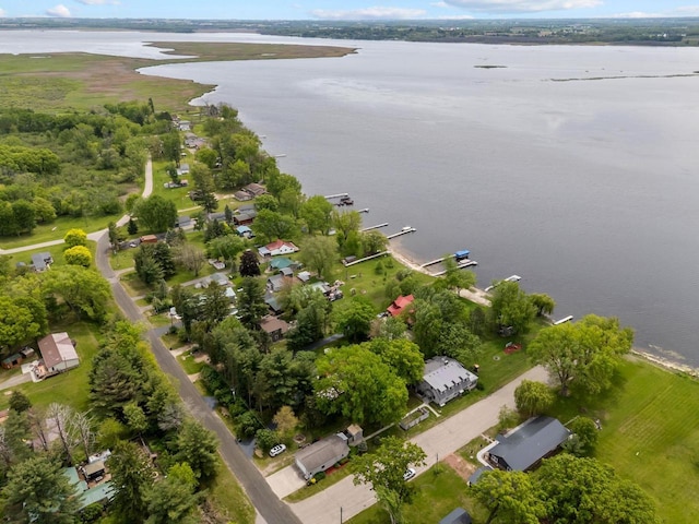 N3510 Lotus Dr, Montello, WI 53949 - aerial view of property's location featuring a nearby body of water