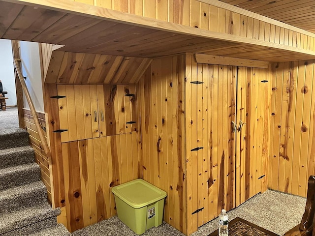 1159 Elmhurst Ln, Oshkosh, WI 54904 - detailed view of wooden walls and a sauna