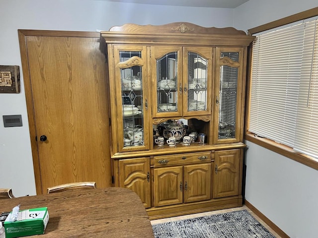 1159 Elmhurst Ln, Oshkosh, WI 54904 - dining room featuring baseboards