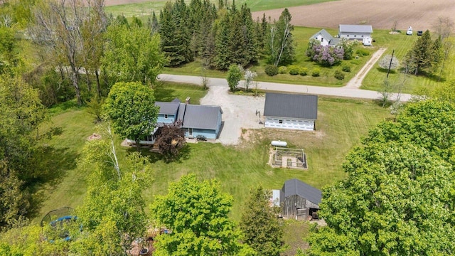 W4593 Old 352 Rd, Stephenson, MI 49887 - overview of rural landscape
