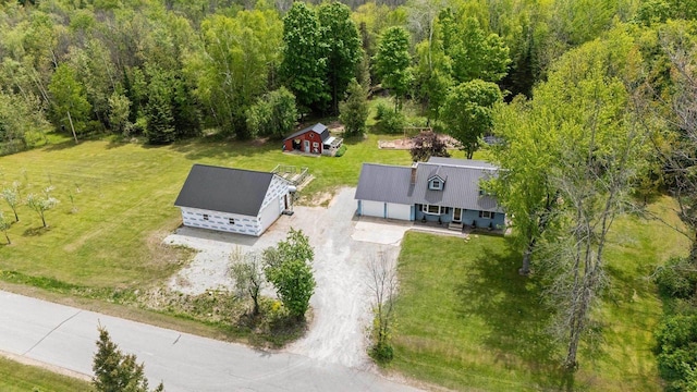 W4593 Old 352 Rd, Stephenson, MI 49887 - view of subject property with a forest