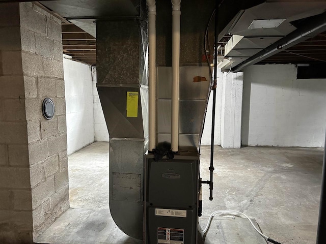 965 Appleton Rd, Menasha, WI 54952 - utility room featuring heating unit