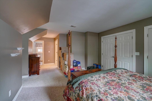 963 W Highland St, Whitewater, WI 53190 - bedroom featuring light colored carpet and baseboards