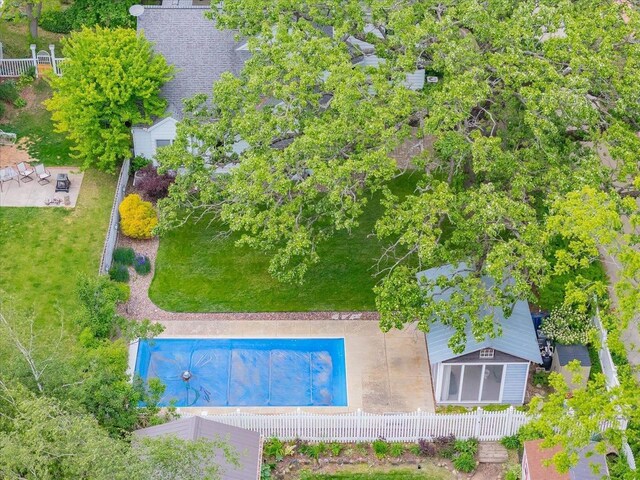 963 W Highland St, Whitewater, WI 53190 - view of subject property featuring a pool area