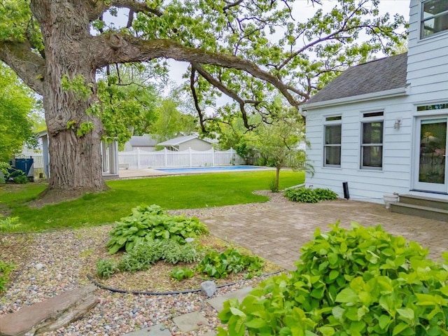 963 W Highland St, Whitewater, WI 53190 - view of yard featuring a patio