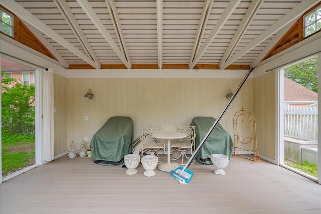 963 W Highland St, Whitewater, WI 53190 - unfurnished sunroom featuring healthy amount of natural light