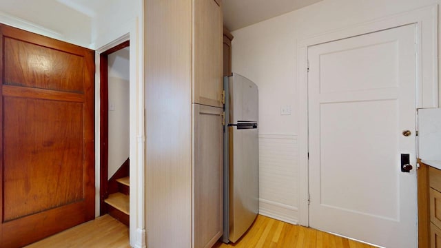 1551 N 50th St, Milwaukee, WI 53208 - hall with light wood finished floors